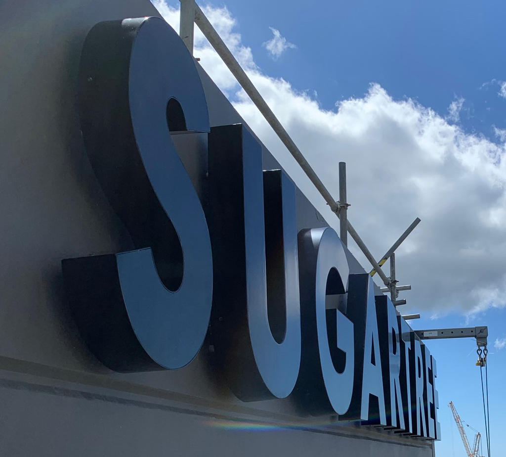 High Rise Sign Installation Auckland