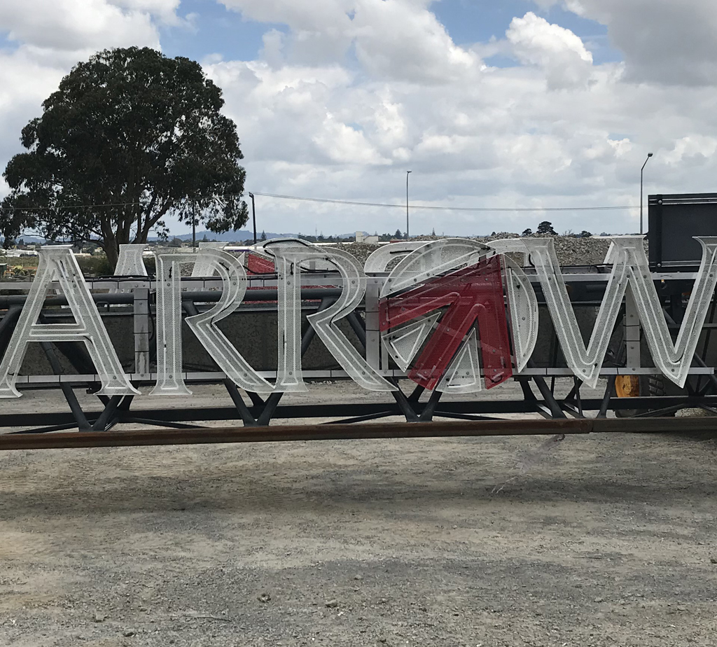 Crane Sign Install Auckland